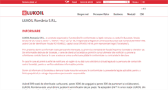 Desktop Screenshot of lukoil.ro