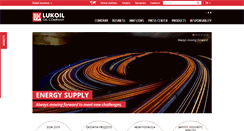 Desktop Screenshot of lukoil.com